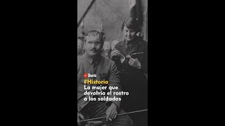 La artista que reconstruyó rostros de guerra 🤕 #historia #primera guerra mundial #annacolemanladd