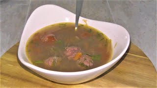 Вкусный суп с фрикадельками!!! Быстро и без особого труда!