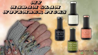 Madam Glam House of Giving Collection | Unboxing My Top Four Picks | Marbling Gel Polish #madamglam