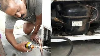 Haier Deep Freezer Cooling Problem | Haier Deep Freezer Internal Leakage Repair |Not Cooling Freezer