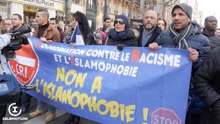 Marche contre l'islamophobie, Paris, place de la Bastille