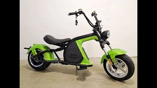 水印-PXID Electric motorcycles Real Video 2000Watt Adult Chopper