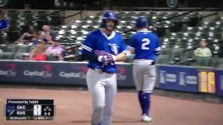 Oklahoma City OF James Outman hits home run vs. Sugar Land, 6/16/24