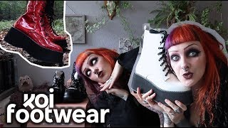 SPOOPY SHOE HAUL - KOI FOOTWEAR