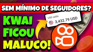 NOVA ATUALIZAÇÃO para MONETIZAR no KWAI e ganhar DINHEIRO postando VÍDEOS!