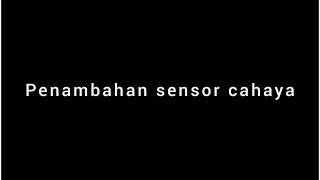 Rangkaian Sensor Cahaya dengan Inverting