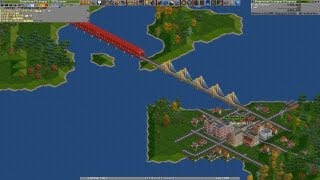 OpenTTD gameplay