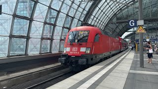 A Bit of Railfanning in Berlin Main Station! 6/30/22