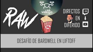 RAW - Desafío de Joshua Bardwell en simulador de vuelo de drones FPV LiftOff #1