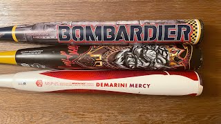 COMPARISON--Monsta Bombardier, Monsta RoTK, Demarini Mercy (Round 3, Game 17, 2021 ASA SWING OFF)