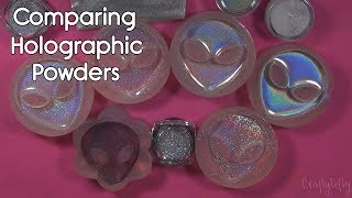 Comparing CHEAP Holographic Powders