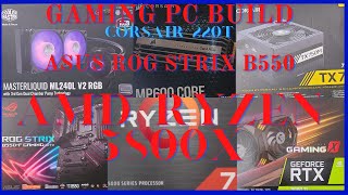 Building Gaming PC for my Friend @4k 60fps|AMD RYZEN 5800X|#yyc#gamingpc#videoediting