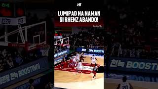 Rhenz Abando takes flight and delivers a thunderous two-handed slam! #rhenzabando