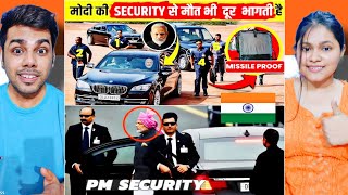 Top 10 Security Features Of PM Narendra Modi | India PM Security Reaction Video #narendramodi #bjp