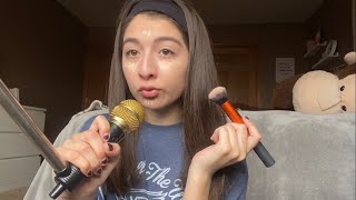 ASMR Doing My Makeup With A $5 Mic