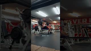 Not Street Legal 300 Lbs Bench #shorts