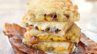 Bacon Grilled Cheese  - Butter With A Side of Bread