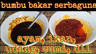 BUMBU OLES BAKARAN SERBAGUNA || 1 BUMBU UNTUK BERBAGAI MACAM BAKARAN