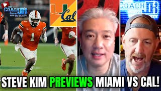 Steve Kim PREVIEWS Miami vs. Cal!