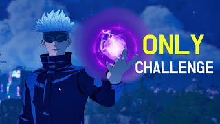 The Jujutsu Kaisen Mythic ONLY Challenge in Fortnite