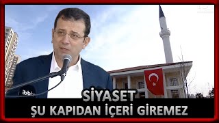 Cami Açılışına Müftü Gönderilmedi! Ekrem İmamoğlu Cami Açılışında Nasıl Engellendiğini Anlatıyor!