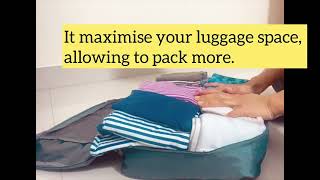 Travel essentials | Travel hacks for efficient suitcase packing| Amazon affordable travel must haves