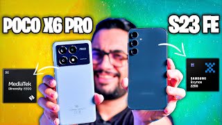 Xiaomi ou Samsung? POCO X6 PRO vs S23 FE: Você SE ENGANOU // MUDA DEMAIS