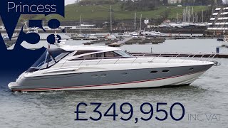 2003 Princess V58 'Wazaloo' FOR SALE NOW in Plymouth, UK