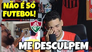 ESSE TORCEDOR DO FLUMINENSE EMOCIONOU UM FLAMENGUISTA - NÃO É SÓ FUTEBOL