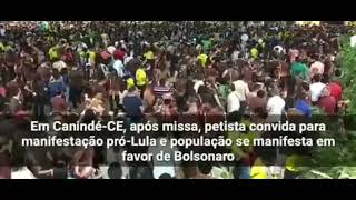 CHAMOU PRA APOIAR LULA E GALERA GRITA BOLSONARO