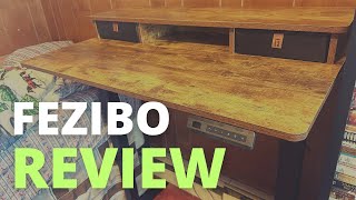 FEZIBO 48" x 24" Standing Desk w/ Double Drawer Review | Fezibo Electric Standing Desk Review Amazon