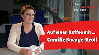 Auf einen Kaffee mit Camille Savage-Kroll