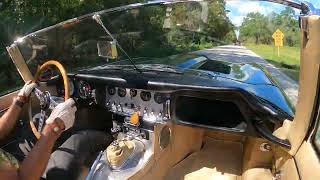 1962 Jaguar XKE Series I 3.8L Roadster | Driving