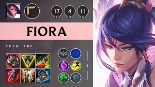 Fiora Top vs Gragas: Triple Kill, Godlike - EUW Challenger Patch 14.22