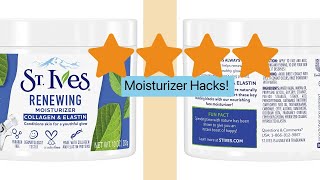 St. Ives Moisturizer Collagen and Elastin Facial Moisturizer Renewing Paraben Free, Dermatologist