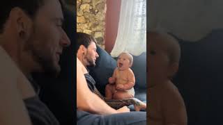 Father loves cute son😍❤️ | Father | son | Daughter | mother | #viral #baby #sistrology #cute #shorts