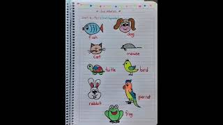 2nd grade unit 8 My pets  / pets in english #shorts