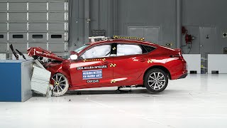 2024 Acura Integra updated moderate overlap IIHS crash test