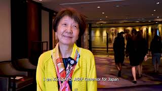 What does ASEF mean to you? with Ambassador Kuni SATO, Governor of Japan to ASEF