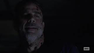 Negan Helps Aaron - The Walking Dead 10x3