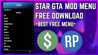 GTA V Online Star v1.3 | GTA 5 Mod Menu PC | Free Download | German