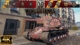 KV-2 - Paris map - 9 Kills - 4,7K Damage World of Tanks