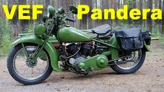 Латвийский V-twin с ЭЛЕКТРОСТАРТЕРОМ – VEF Pandera