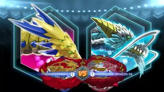 Beyblade burst app:The strongest balance type combo vs Prominence Dragon D8