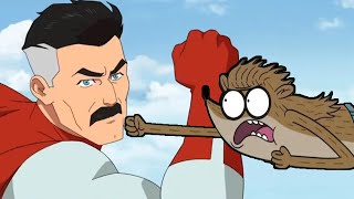 Omni-Man vs Rigby (Omni-Man in Regular Show 1)