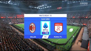 (2023) Milan - Roma (highlights): Serie A 2023 (FIFA23)