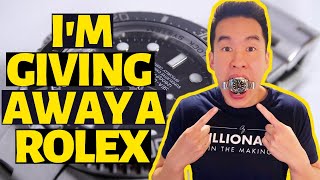 I'M GIVING AWAY A ROLEX!!! (10,000 SUBSCRIBERS CELEBRATION)