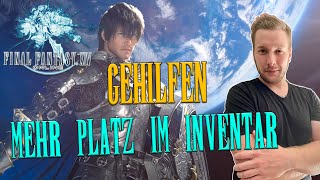 ⚔️SO bekommst du mehr Platz im Inventar 🏹 Gehilfen Erklärung // Neulings Guide Final Fantasy XIV