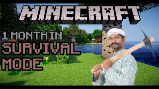 Мога ли да оцелея 1 месец в Minecraft Survival