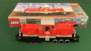 Lego 7755 Diesel Heavy Shunting Locomotive unboxing and review